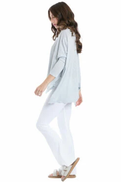 Oversized 3/4 Raglan Sleeve Slub T -Outlet Hard Tail Forever Store slub13 dove 3