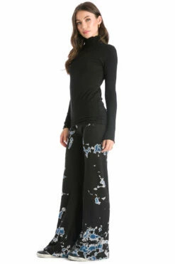 Baby Fleece Flat Waist Pull-On Sweatpant -Outlet Hard Tail Forever Store smf34 two color iceberg 1 5