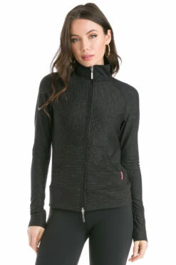 Micro Stripe Speed Racer Performance Jacket