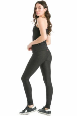 Micro Stripe Rolldown Super Long Performance Legging -Outlet Hard Tail Forever Store supbms13 black 5