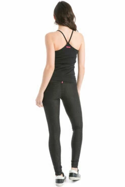 Micro Stripe Rolldown Super Long Performance Legging -Outlet Hard Tail Forever Store supbms13 black 6