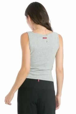 Boatneck Tank 9 Boatneck Tank -Outlet Hard Tail Forever Store t100 heather gray 3