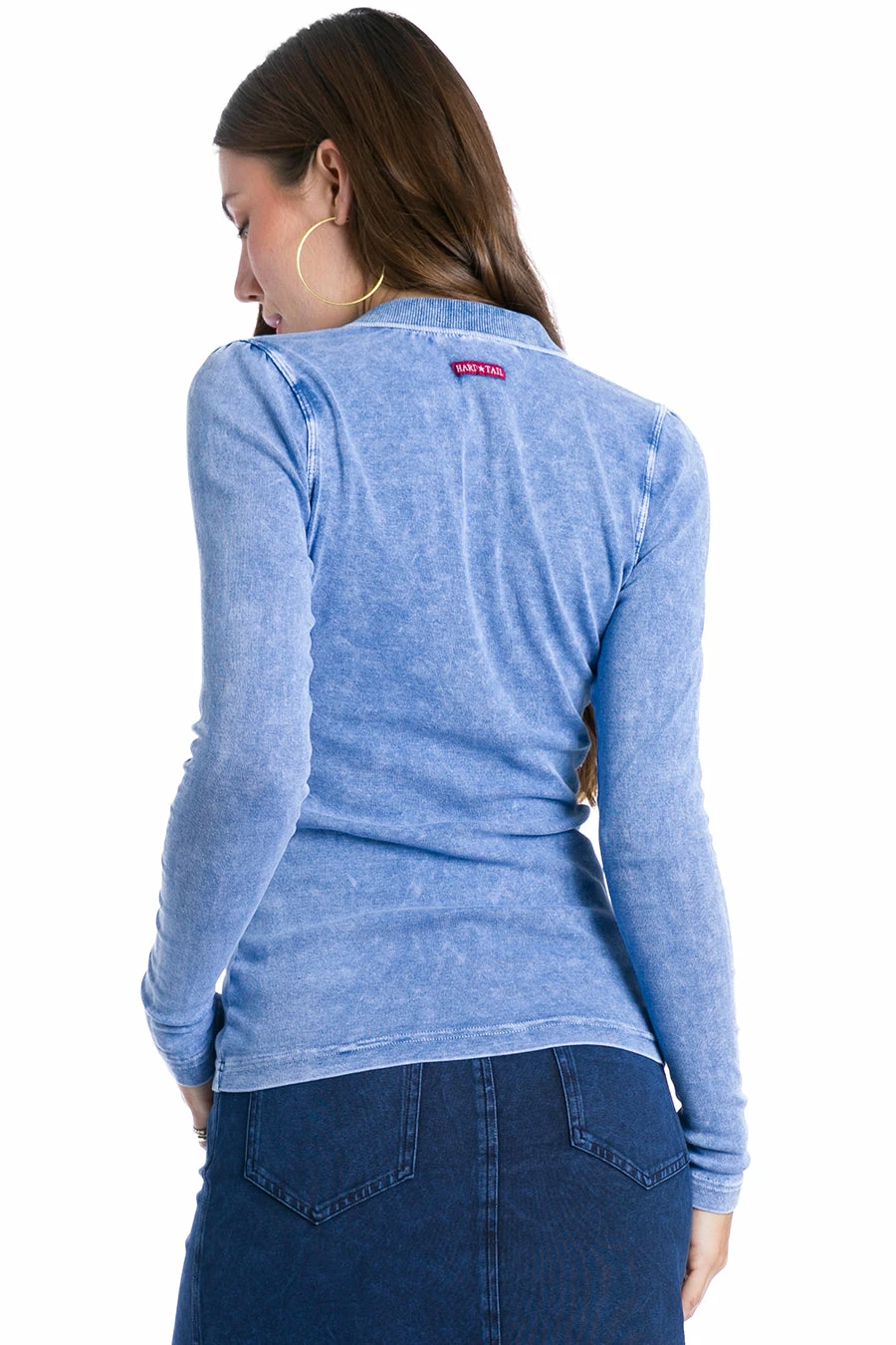 Long Sleeve 3 Button Polo 4 Long Sleeve 3 Button Polo - Image 2