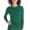 Perfect Long Sleeve Crossover High V T -Outlet Hard Tail Forever Store t194 dark emerald 1