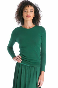 Perfect Long Sleeve Crossover High V T