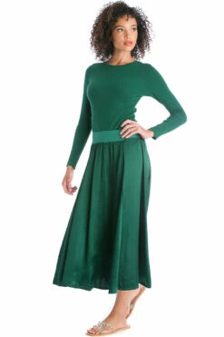 Perfect Long Sleeve Crossover High V T 10 Perfect Long Sleeve Crossover High V T -Outlet Hard Tail Forever Store t194 dark emerald 4