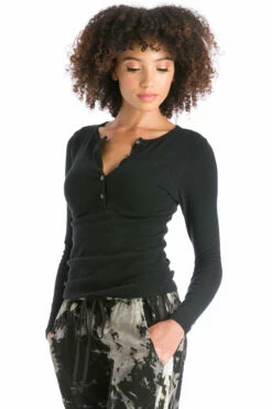 Perfect Long Sleeve Henley T