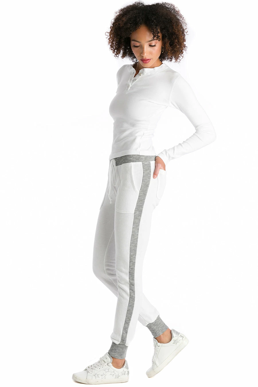 Trifecta French Terry Stripe Jogger 6 Trifecta French Terry Stripe Jogger - Image 4