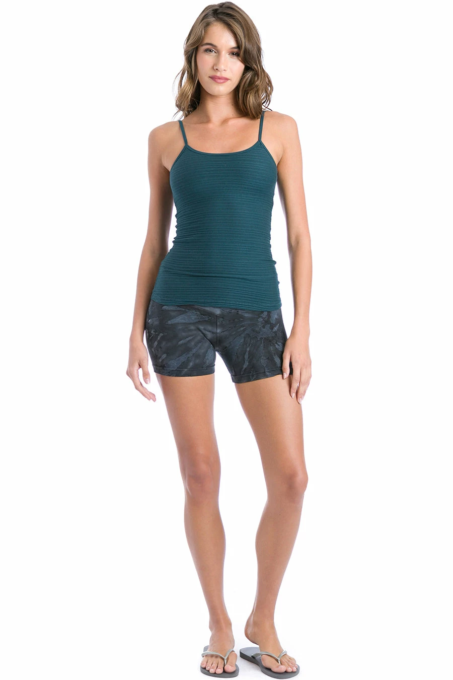 Ottoman Rib Scoop Back Tank With Bra 6 Ottoman Rib Scoop Back Tank With Bra - Image 4