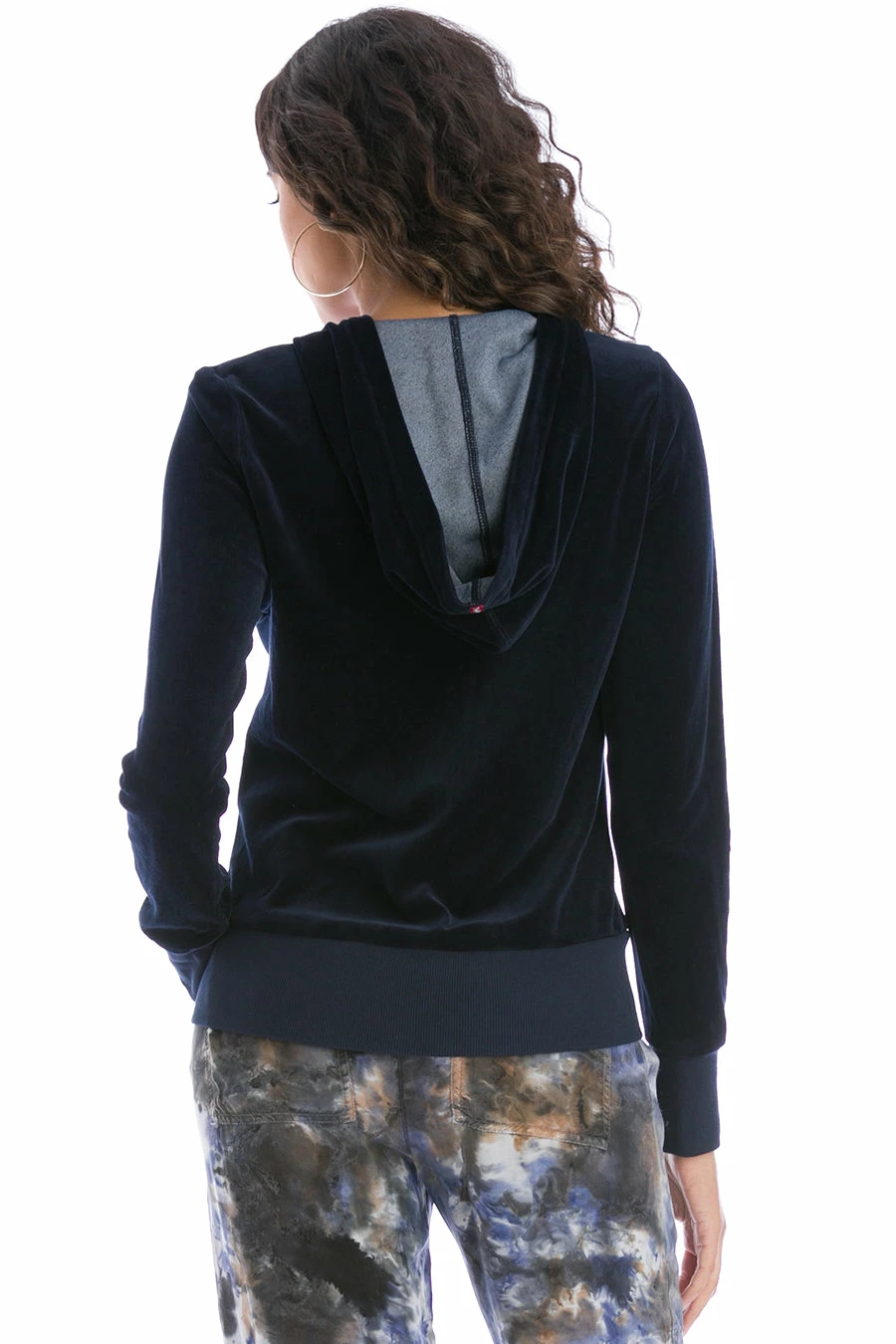 Velour Zip-Up Hoodie 5 Velour Zip-Up Hoodie - Image 3