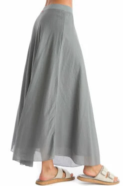 Double Layered Sweep Voile Skirt -Outlet Hard Tail Forever Store vg191 glass 5