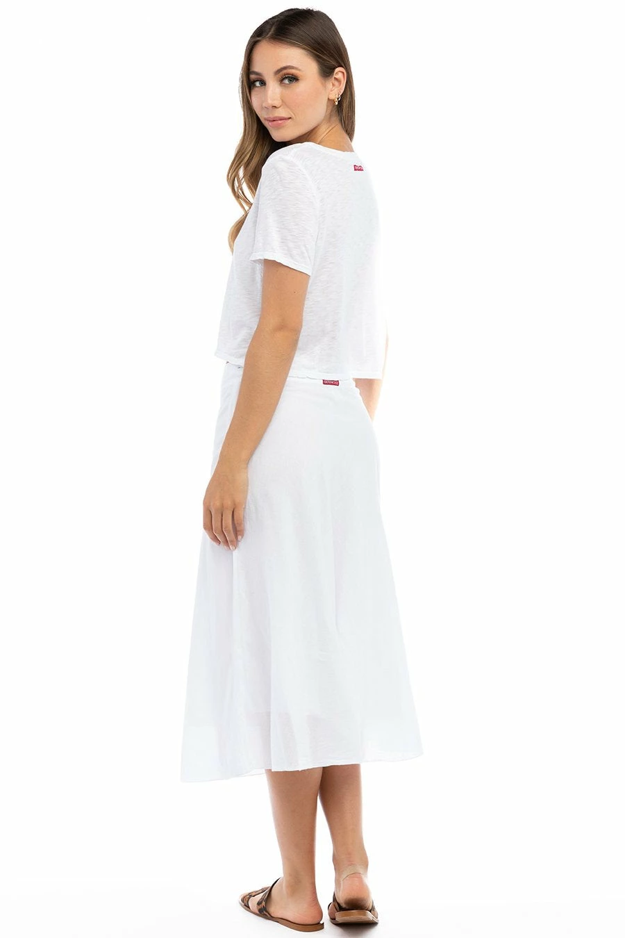 Double Layered Midi Voile Skirt 5 Double Layered Midi Voile Skirt - Image 3