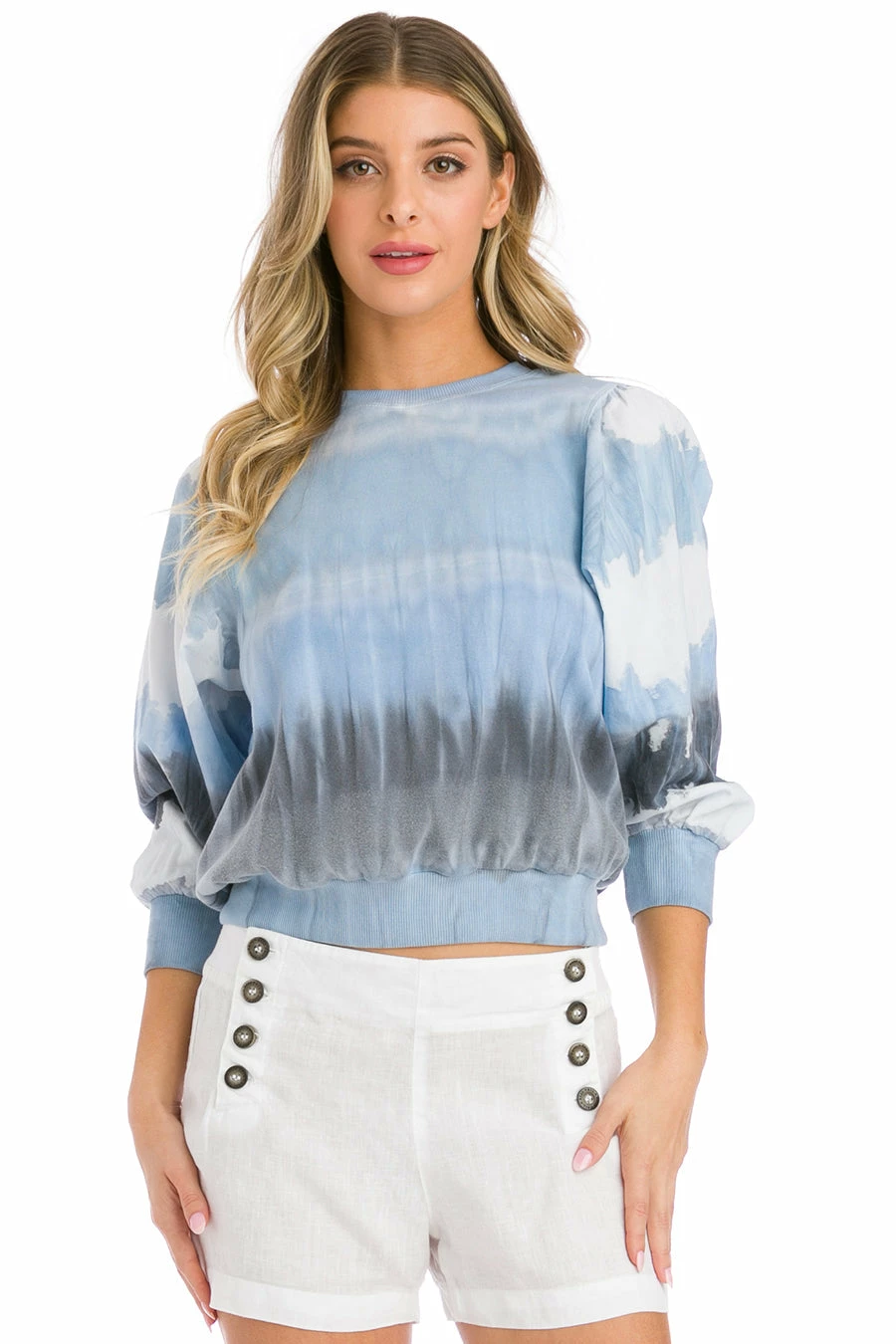 Puff Sleeve Pullover 3 Puff Sleeve Pullover