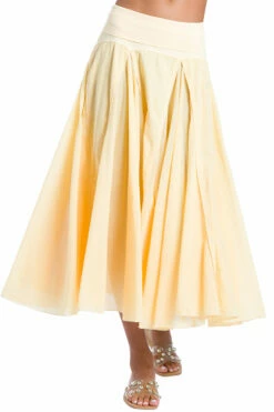 Rolldown Diamond Voile Skirt 12 Rolldown Diamond Voile Skirt -Outlet Hard Tail Forever Store vl19 maize 4