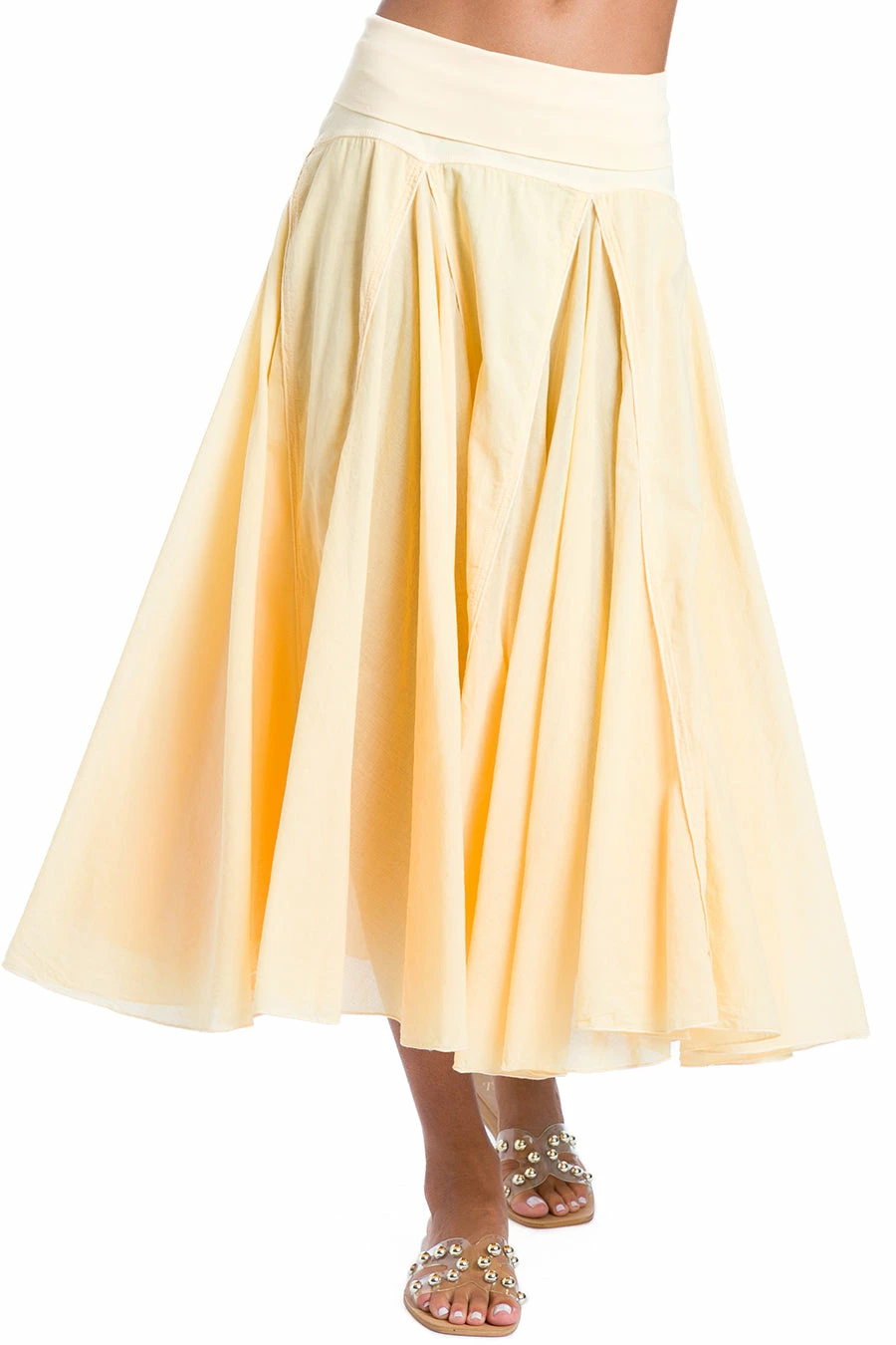 Rolldown Diamond Voile Skirt 6 Rolldown Diamond Voile Skirt - Image 4