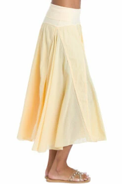 Rolldown Diamond Voile Skirt 13 Rolldown Diamond Voile Skirt -Outlet Hard Tail Forever Store vl19 maize 5