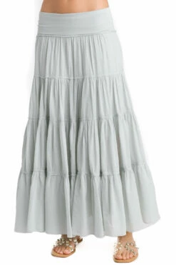 Rolldown 5 Tier Skirt -Outlet Hard Tail Forever Store vl27 dove 4