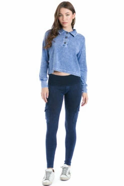 Contour Rolldown Cargo Ankle Legging 12 Contour Rolldown Cargo Ankle Legging -Outlet Hard Tail Forever Store w443 mineral wash 8 4