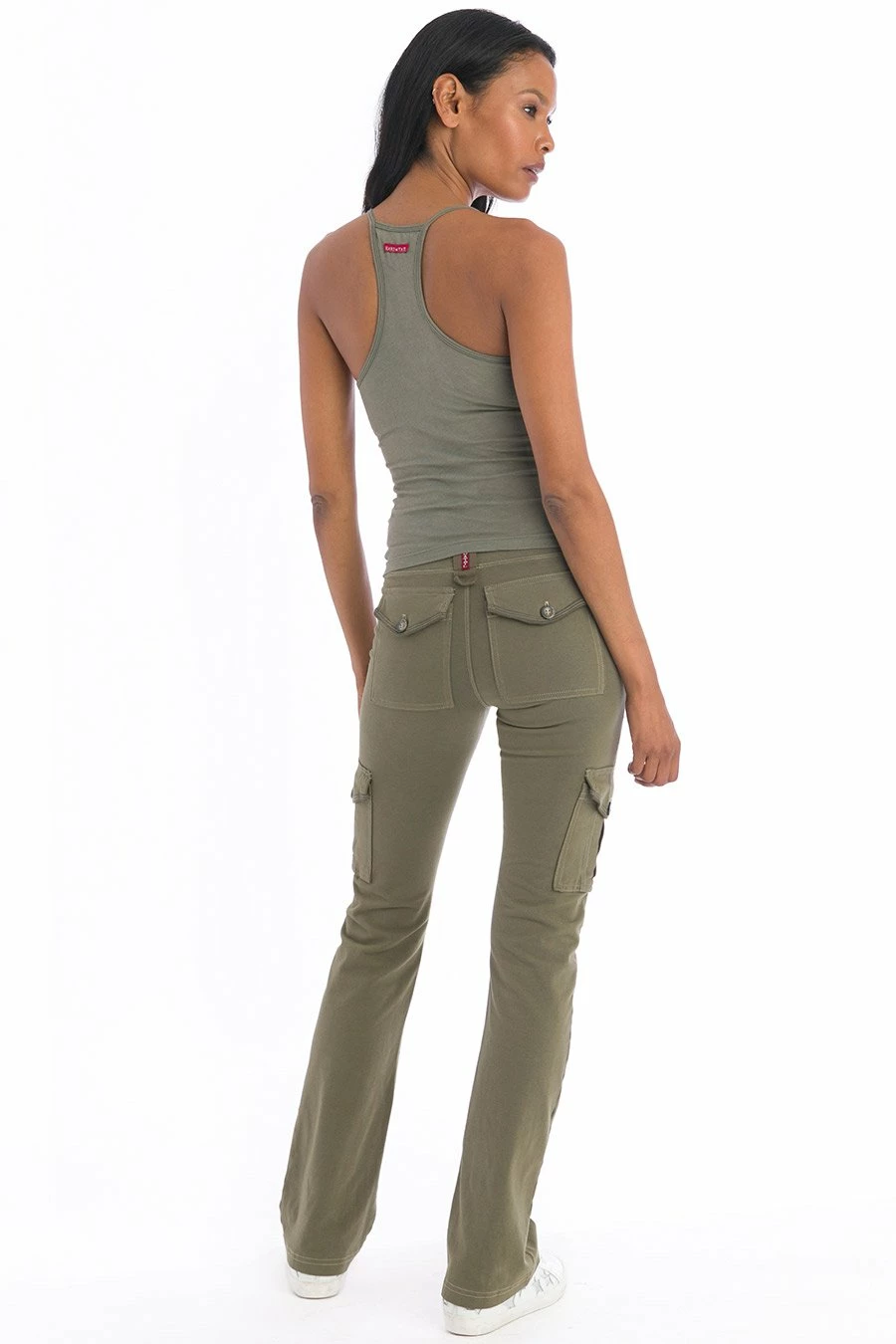 6 Pocket Cargo Bootleg Flare Pant 8 6 Pocket Cargo Bootleg Flare Pant - Image 6