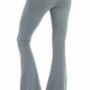 Contour Rolldown Super Bell Pant -Outlet Hard Tail Forever Store w447 charcoal heather gray 2