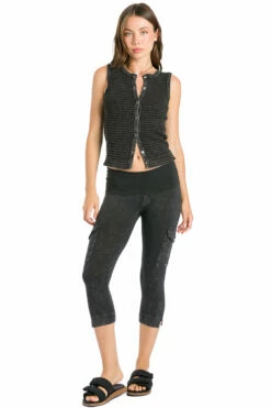 Contour Rolldown Cargo Crop Legging 11 Contour Rolldown Cargo Crop Legging -Outlet Hard Tail Forever Store w448 mineral wash 6 4