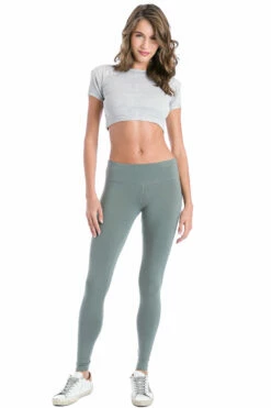 Flat Waist Ankle Legging 12 Flat Waist Ankle Legging -Outlet Hard Tail Forever Store w452 flightsuit 4