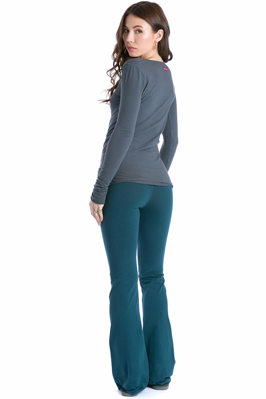 Flat Waist Wide Flare Pant 7 Flat Waist Wide Flare Pant - Image 5