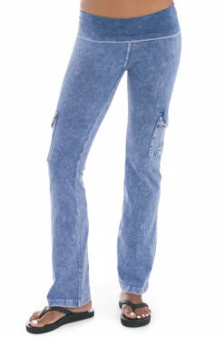 Rolldown Cargo Bootleg Flare Pant 11 Rolldown Cargo Bootleg Flare Pant -Outlet Hard Tail Forever Store w467 mineral wash 7 3