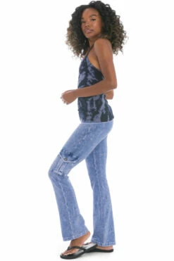 Rolldown Cargo Bootleg Flare Pant 13 Rolldown Cargo Bootleg Flare Pant -Outlet Hard Tail Forever Store w467 mineral wash 7 5