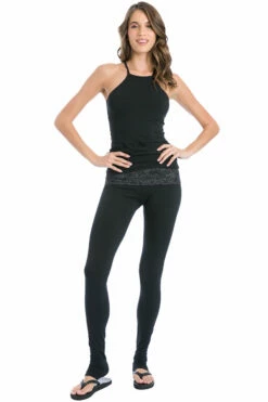 Open Air Tank With Bra -Outlet Hard Tail Forever Store w691 black 4