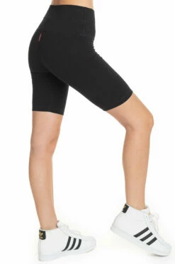 Flat Waist Bike Short -Outlet Hard Tail Forever Store w956 black 1