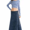 Wrap Maxi Jean Skirt -Outlet Hard Tail Forever Store w964 mineral wash 8 1