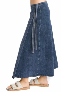 Wrap Maxi Jean Skirt -Outlet Hard Tail Forever Store w964 mineral wash 8 4