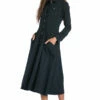 Jean Coat Dress -Outlet Hard Tail Forever Store w976 black 1