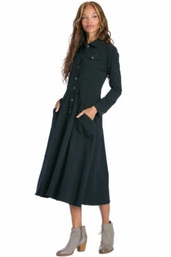 Jean Coat Dress