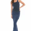 Long Cargo Jean Skirt 2 Long Cargo Jean Skirt -Outlet Hard Tail Forever Store wj118 mineral wash 8 1