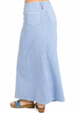Jean A-Line Maxi Skirt -Outlet Hard Tail Forever Store wj131 mineral wash 4 6